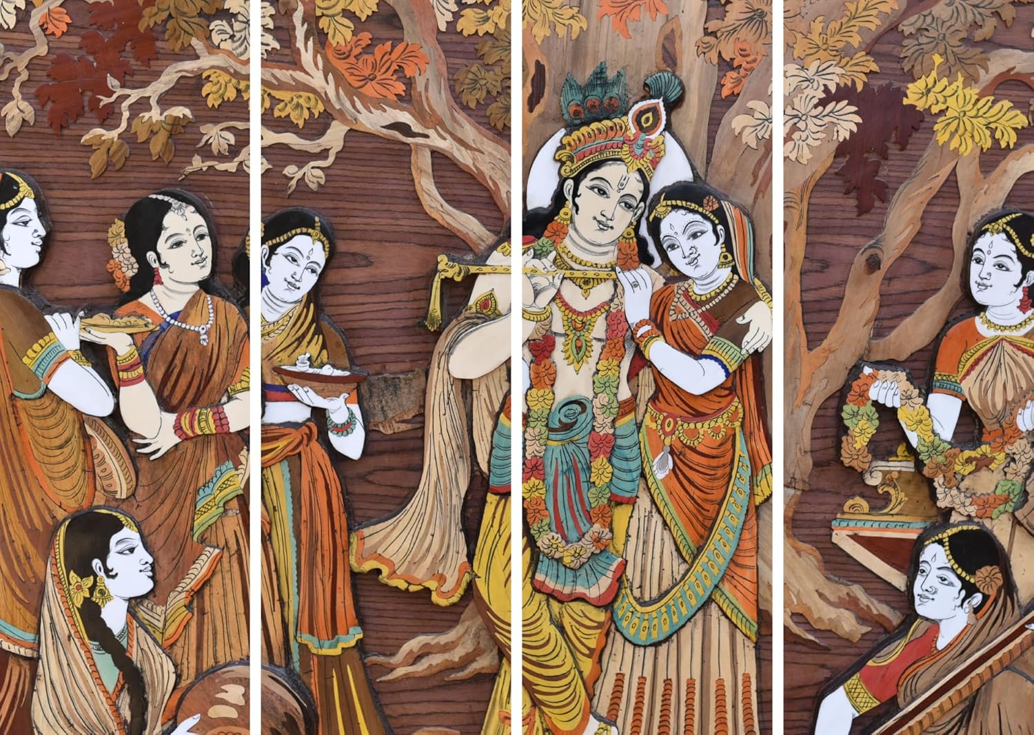 inep-b0cgjjrj26-detailed-view-of-the-krishna-tastic-divine-love-framed-wall-art-quartet_s-sturdy-vinyl-mdf-frame-construction..jpg